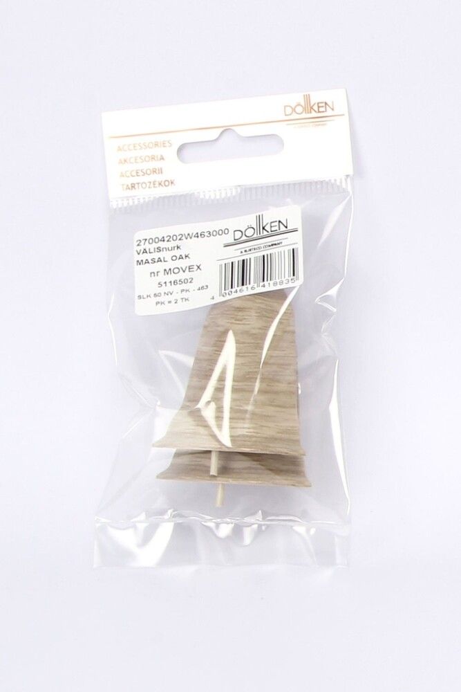 Välisnurk Döllken SLK50 PVC tamm Masala 2 tk