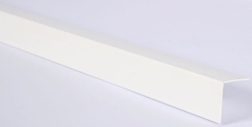 Välisnurgaliist plastik KKU25 valge 25 x 25 x 2600 mm