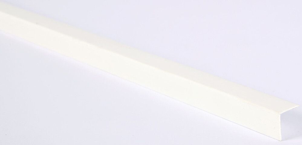 Välisnurgaliist plastik KKU15 valge 15 x 15 x 2600 mm