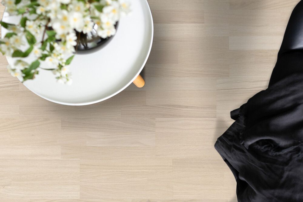 Spoonparkett Golv Lightwood tamm valge 8,5 mm