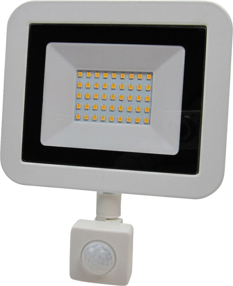 LED-prožektor Acuma Mini liikumisanduriga 30 W valge