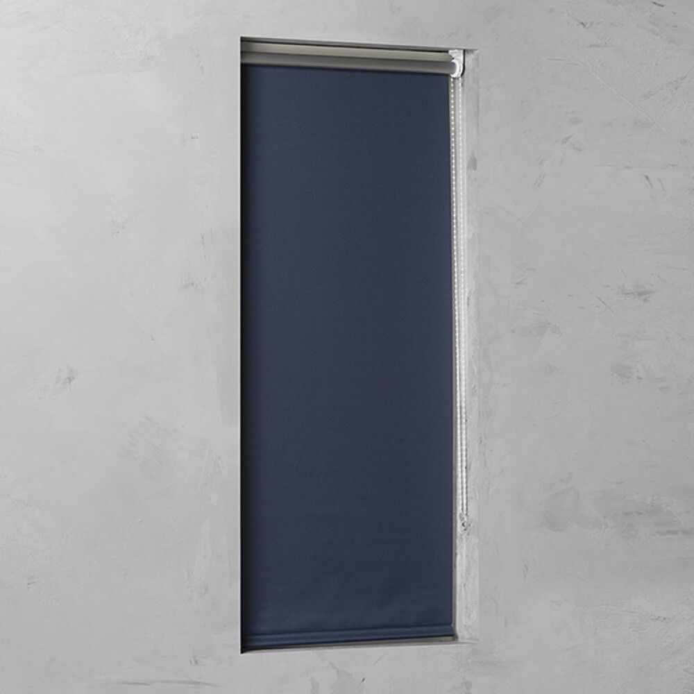 Ruloo Basic 16 mm pimendav sinine 120 x 175 cm