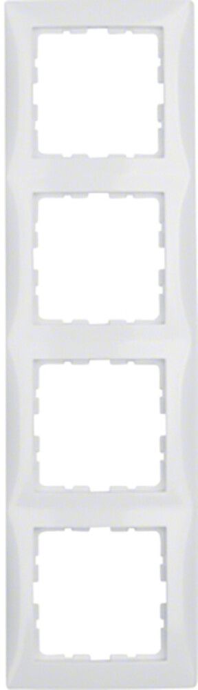 Raam Berker S1 valge 4-ne