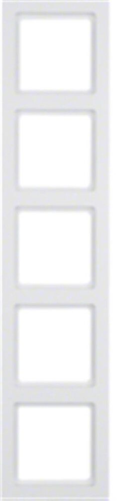 Raam Berker S1 valge 5-ne