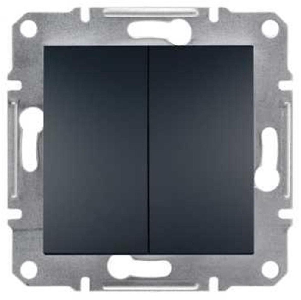 Kahene lüliti Berker S1 raamita must