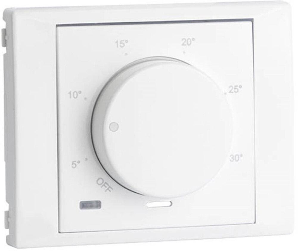 Põrandakütte termostaat Efapel Apolo valge