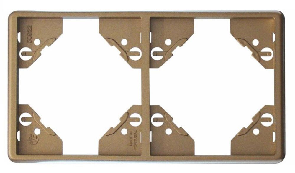 Raam Efapel Apolo 2-ne horisontaalne champagne