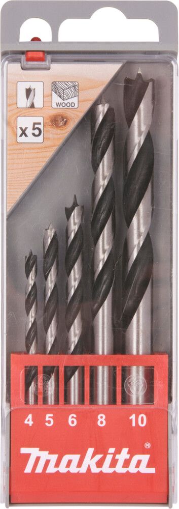 Puidupuuride komplekt Makita 5-osaline