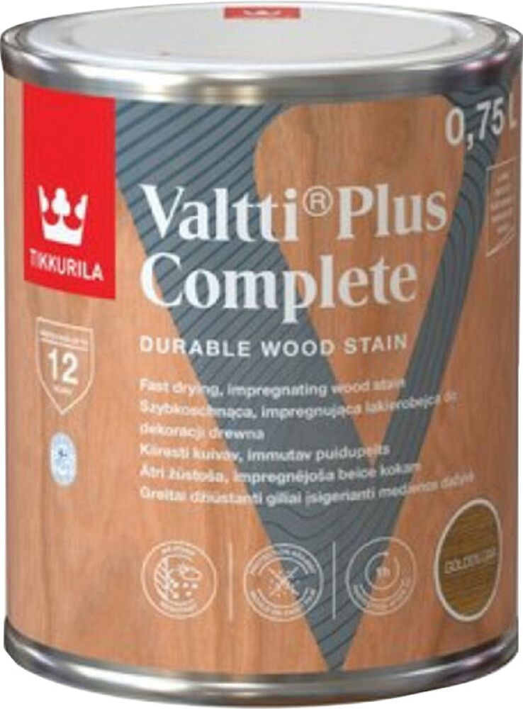 Puidulasuur Tikkurila Valtti Plus Complete Golden Oak 0,75 l