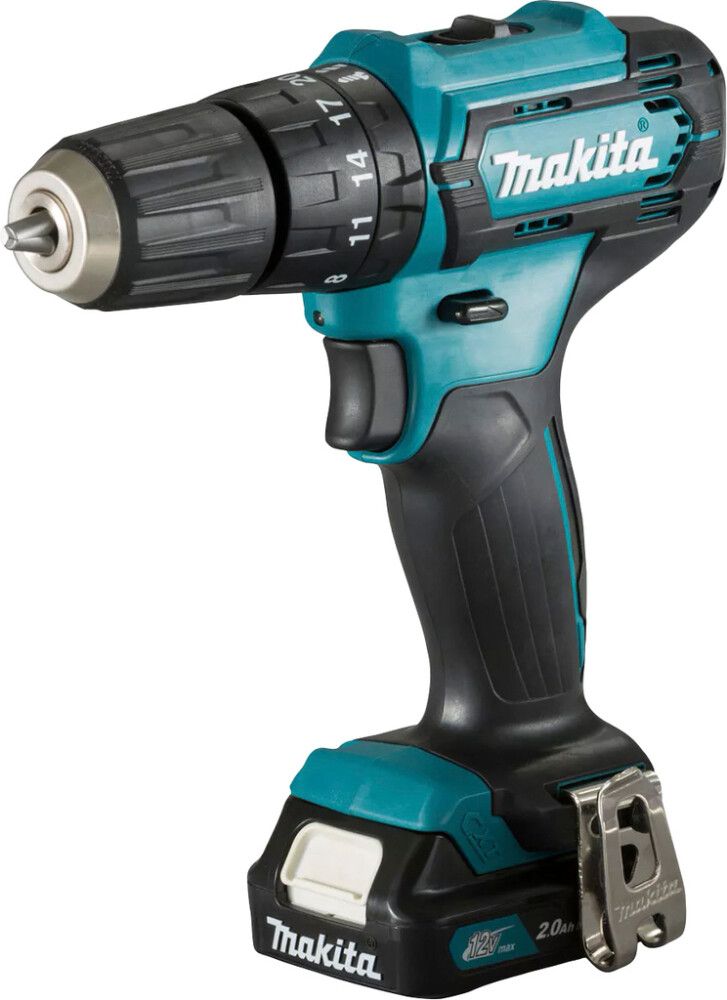 Akulööktrell Makita HP333DWAE, 12 V max + 2 x 2 Ah