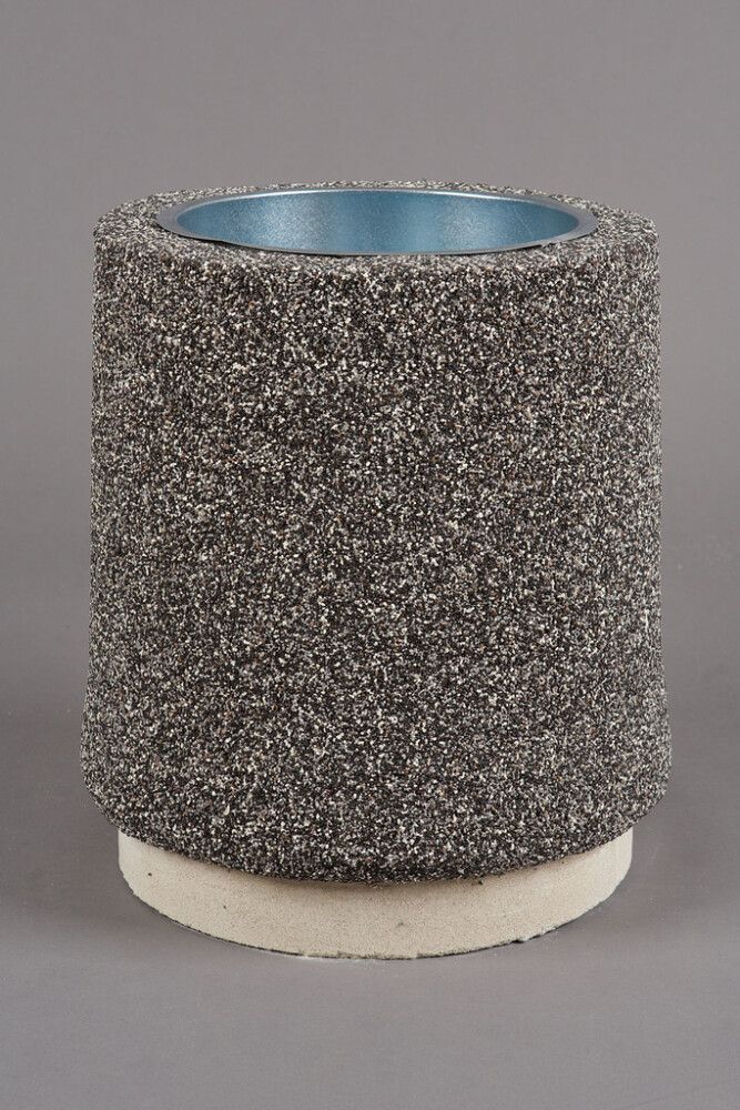 Prügikast Ø 32,5 cm, hall