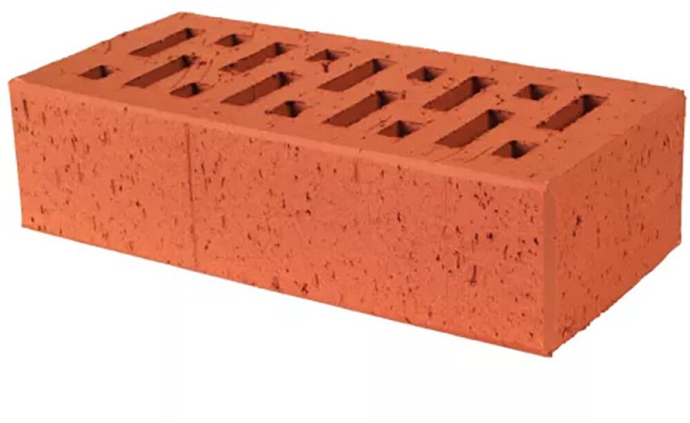 Perforeeritud tellis Lode VAT punane 250 x 120 x 65 mm