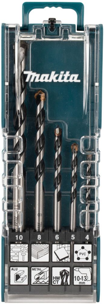 Universaalpuuride komplekt Makita E-14255 5 tk