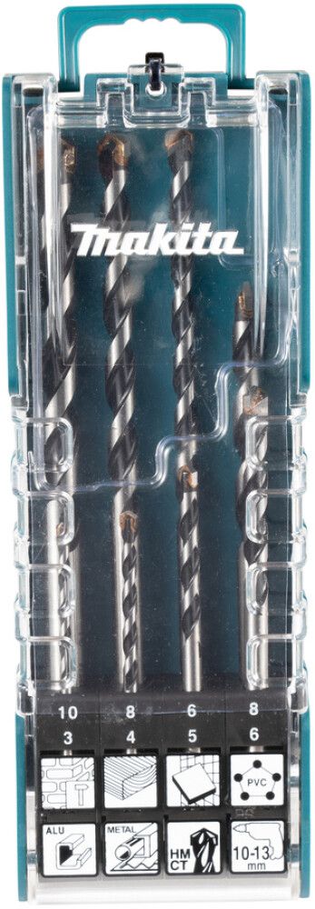 Universaalpuuride komplekt Makita E-15855 8 tk