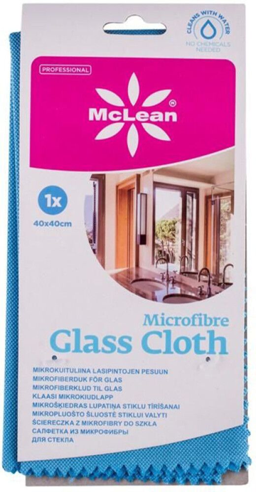 Mikrokiudlapp McLean professionaalne klaaspindadele