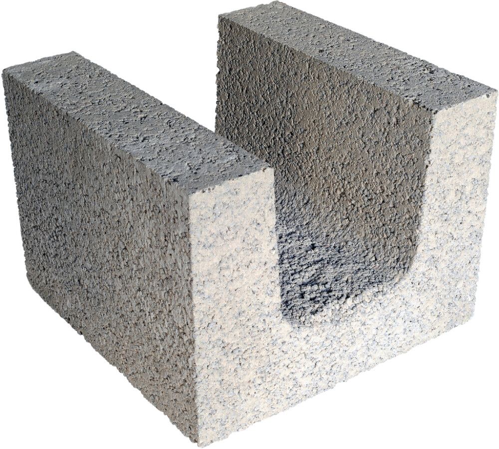 Fibo U-plokk Weber 250 mm