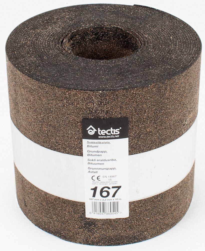 Vundamendilint bituumen Tectis 167 mm x 10 m