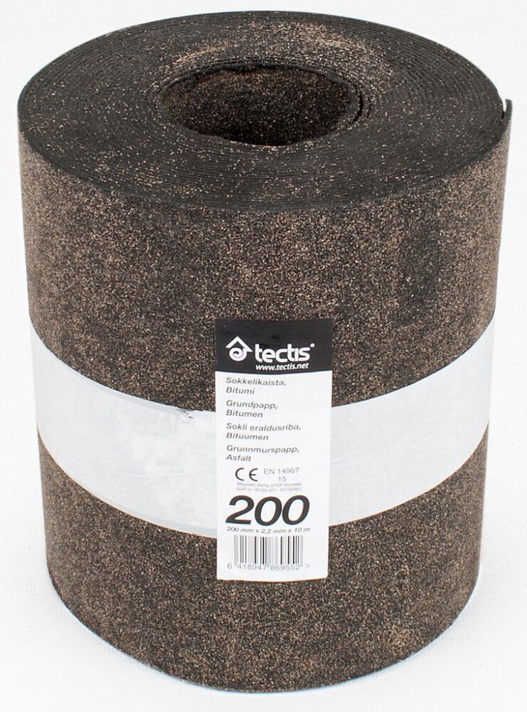 Vundamendilint bituumen Tectis 200 mm x 10 m