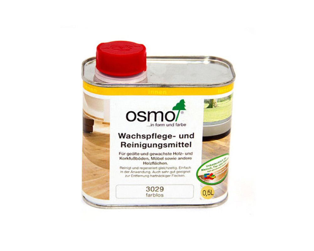 Puhastus- ja kaitsevaha Osmo 3029 värvitu 0,5 l