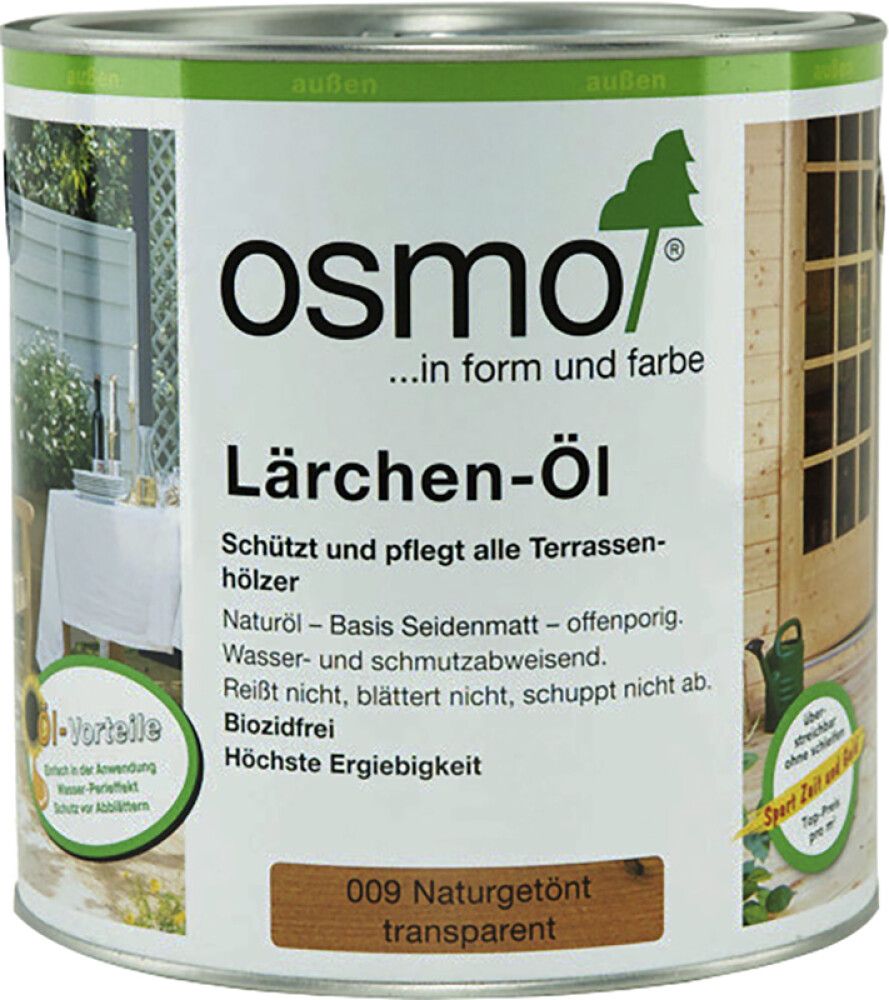 Terrassiõli Osmo Terrassen-Öl 009 Lehis 750 ml