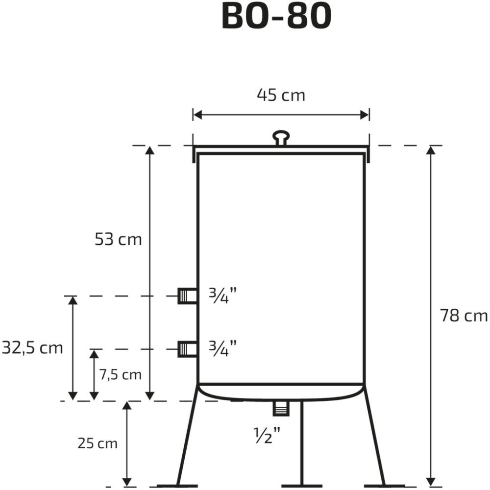 Veeboiler Skamet BO-80