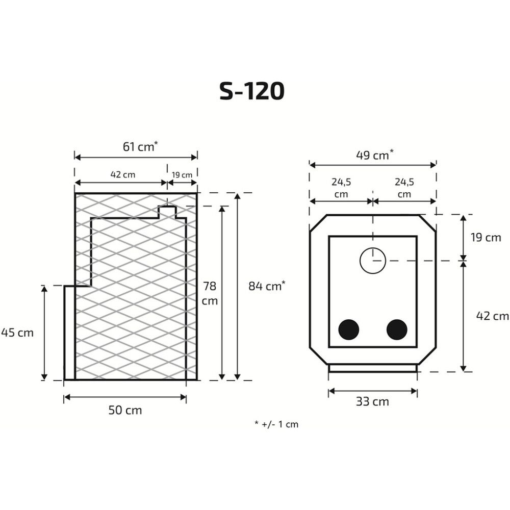 Puukeris Skamet S-120