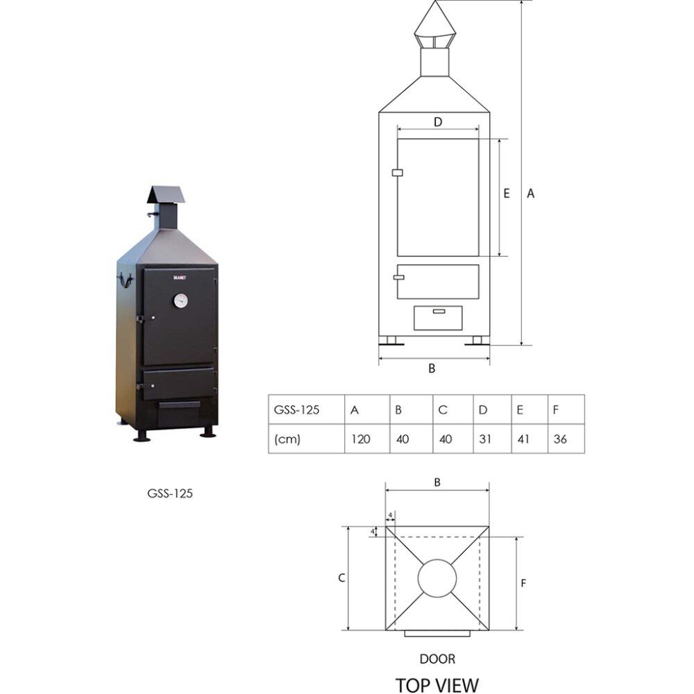 Kuumsuitsuahi Skamet GSS-125