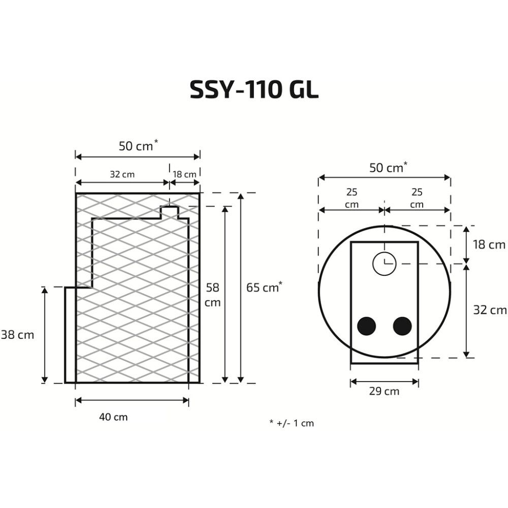 Puukeris Skamet SSY-110 GL, 7-12m³