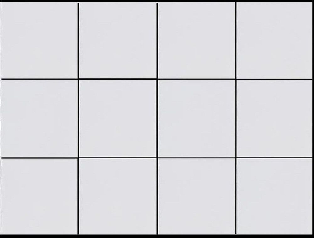 Seinaplaat 10 x10 cm matt valge