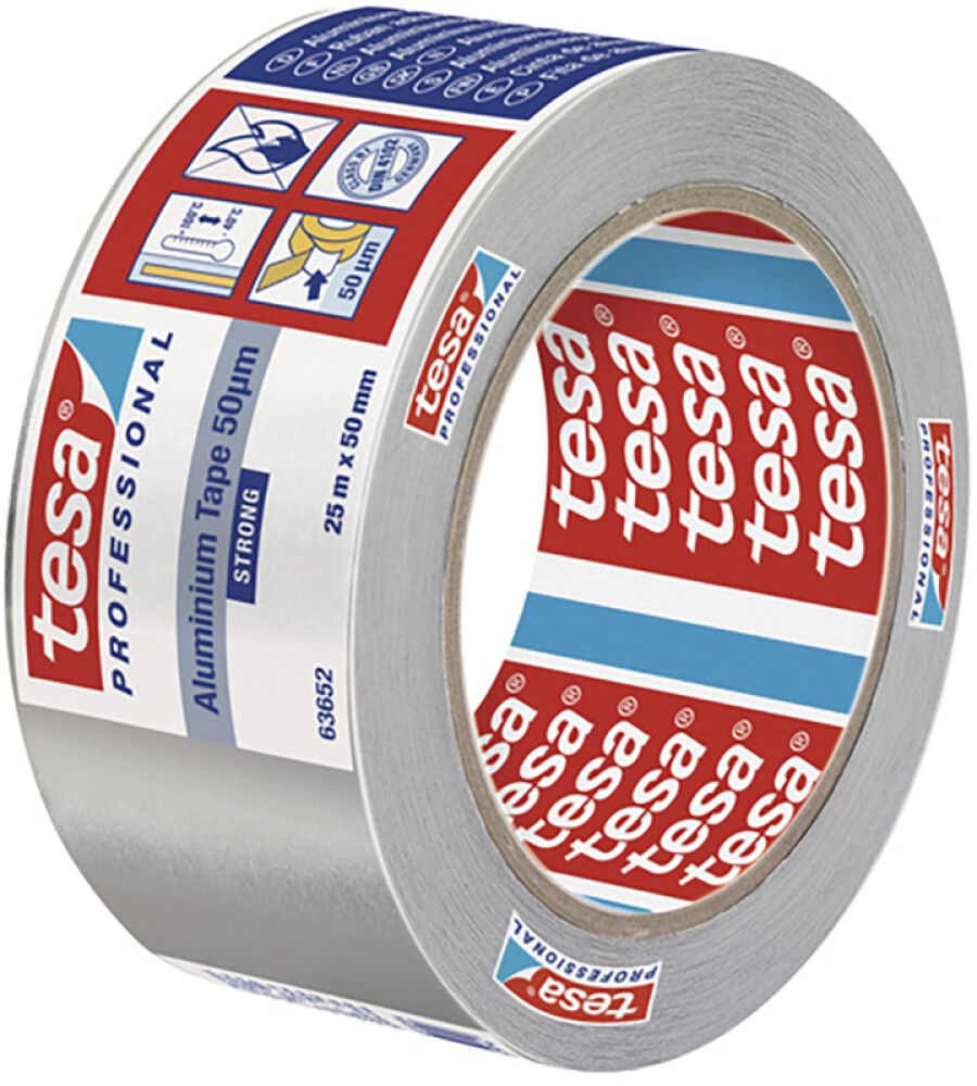 Alumiiniumteip tesa® Professional 25 m x 50 mm