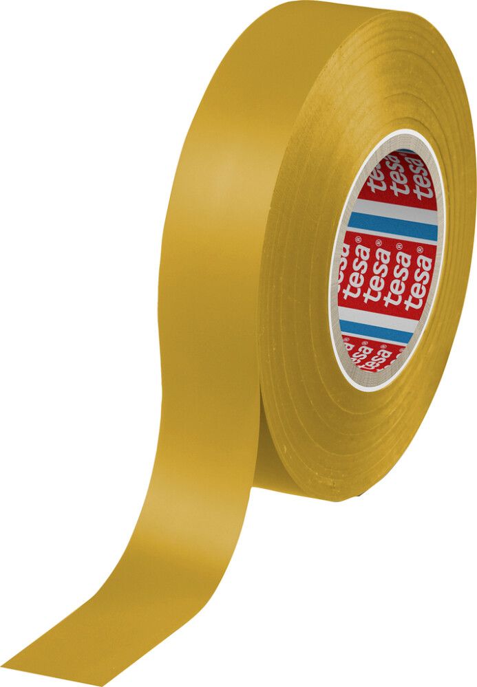 Isoleerteip tesa® Professional Tesaflex 33 m x 19 mm, kollane