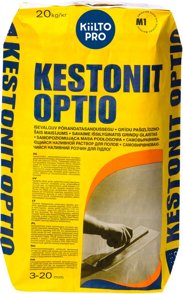 Põrandasegu Kiilto Pro Kestonit Optio 20 kg