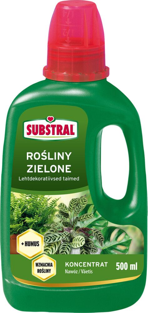 Väetis Substral huumusega lehtdekoratiivsetele taimedele 0,5 l