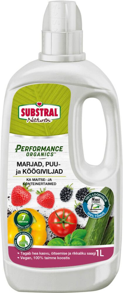Vedelväetis Substral marjad/ puuviljad/köögivili 1 l