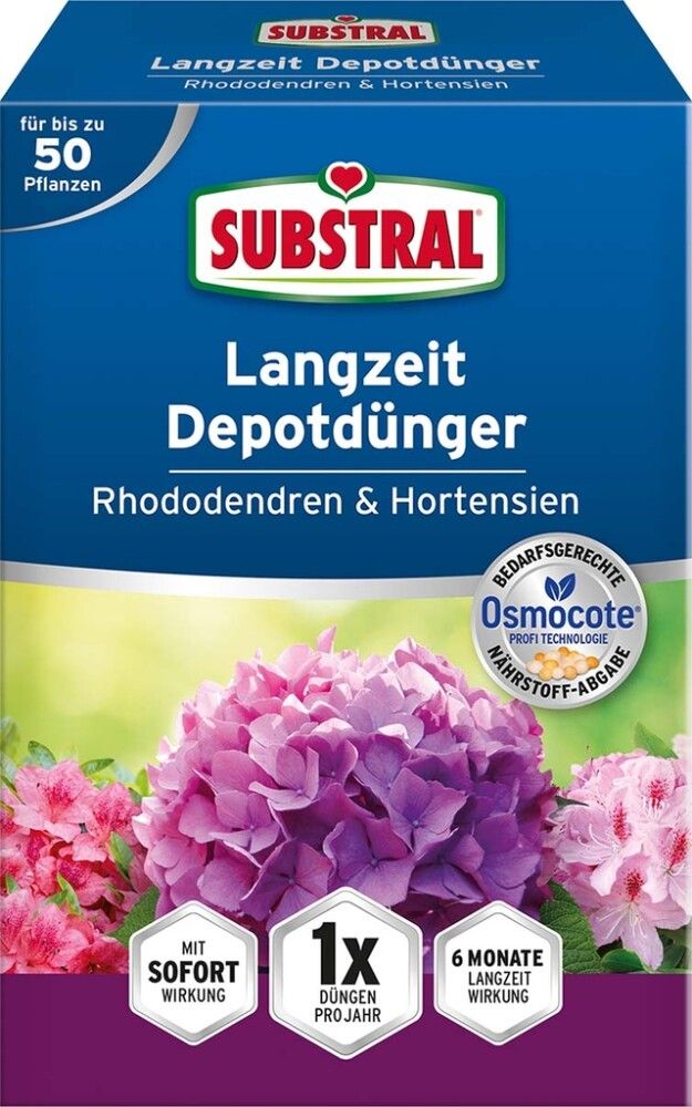 Rodo/hortensia väetis Substral 750 g 2 in 1