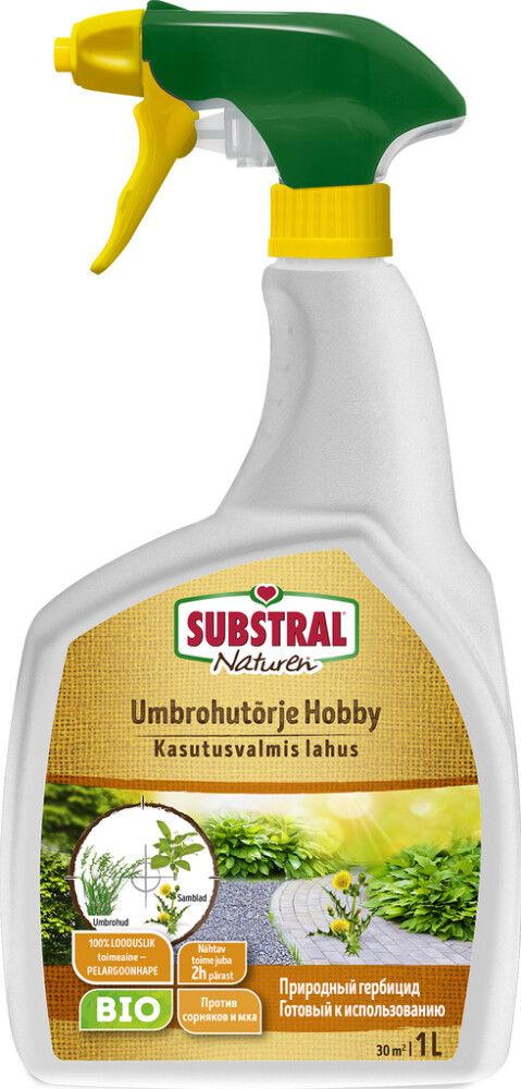 Umbrohutõrjevahend Substral® Naturen® HOBBY, kasutusvalmis lahus