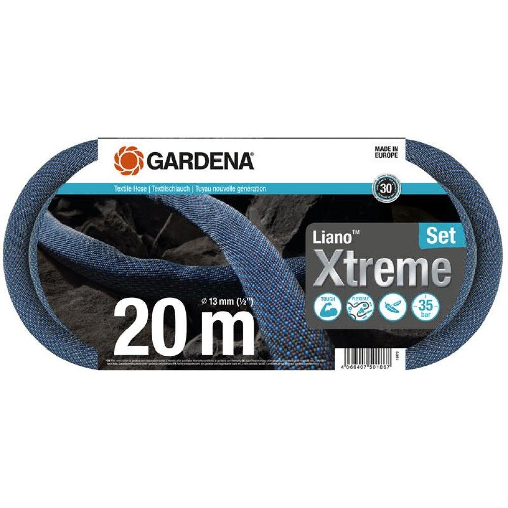 Tekstiilvoolik Gardena Liano Xtreme 20m, 1/2