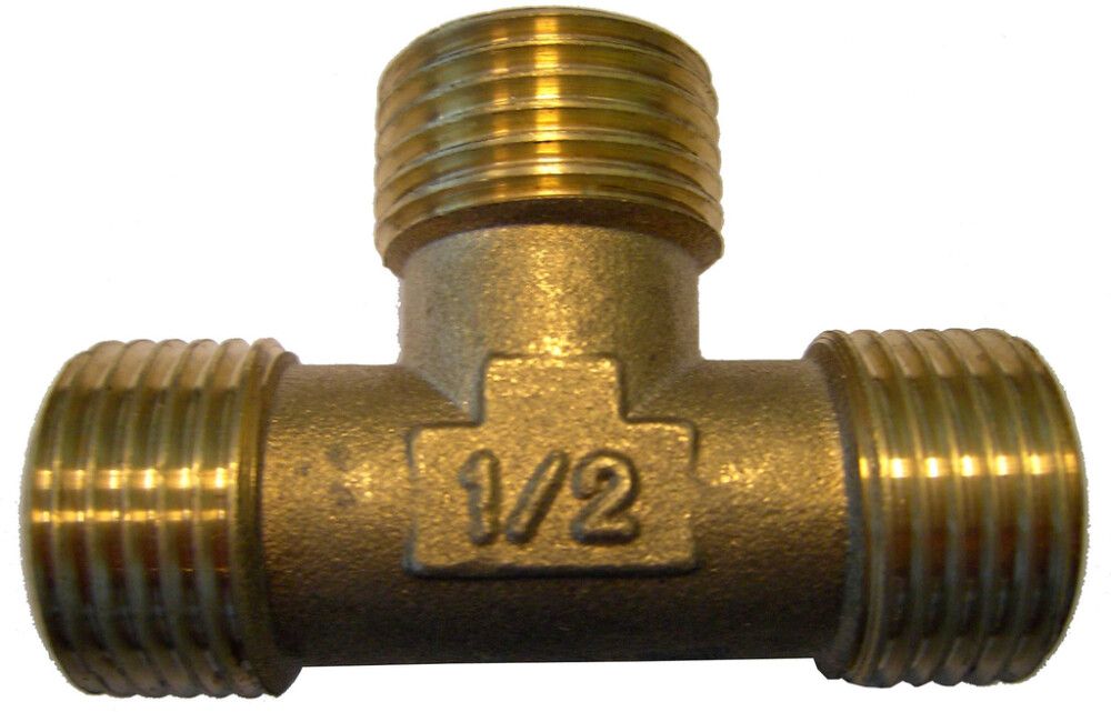 Messing kolmik 1/2"
