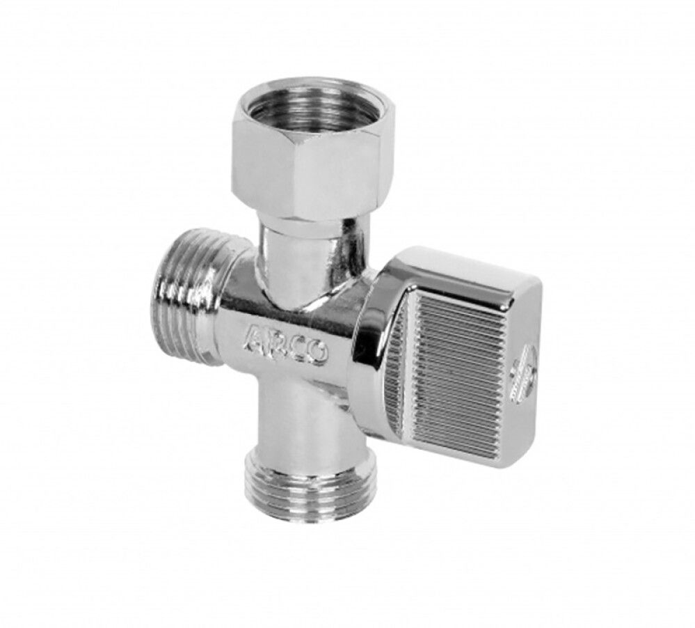 Pesumasina kolmikventiil 1/2" x 3/4" x 1/2"