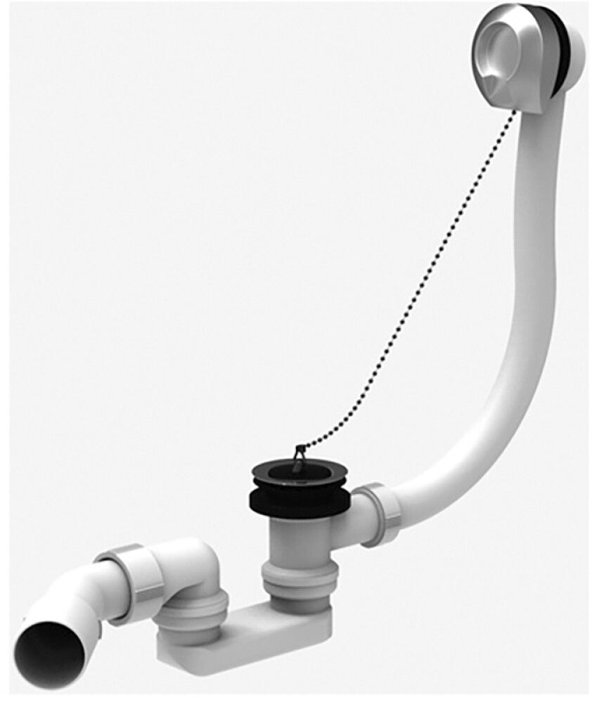 Sifoon vannile 1½" x 40/50 mm