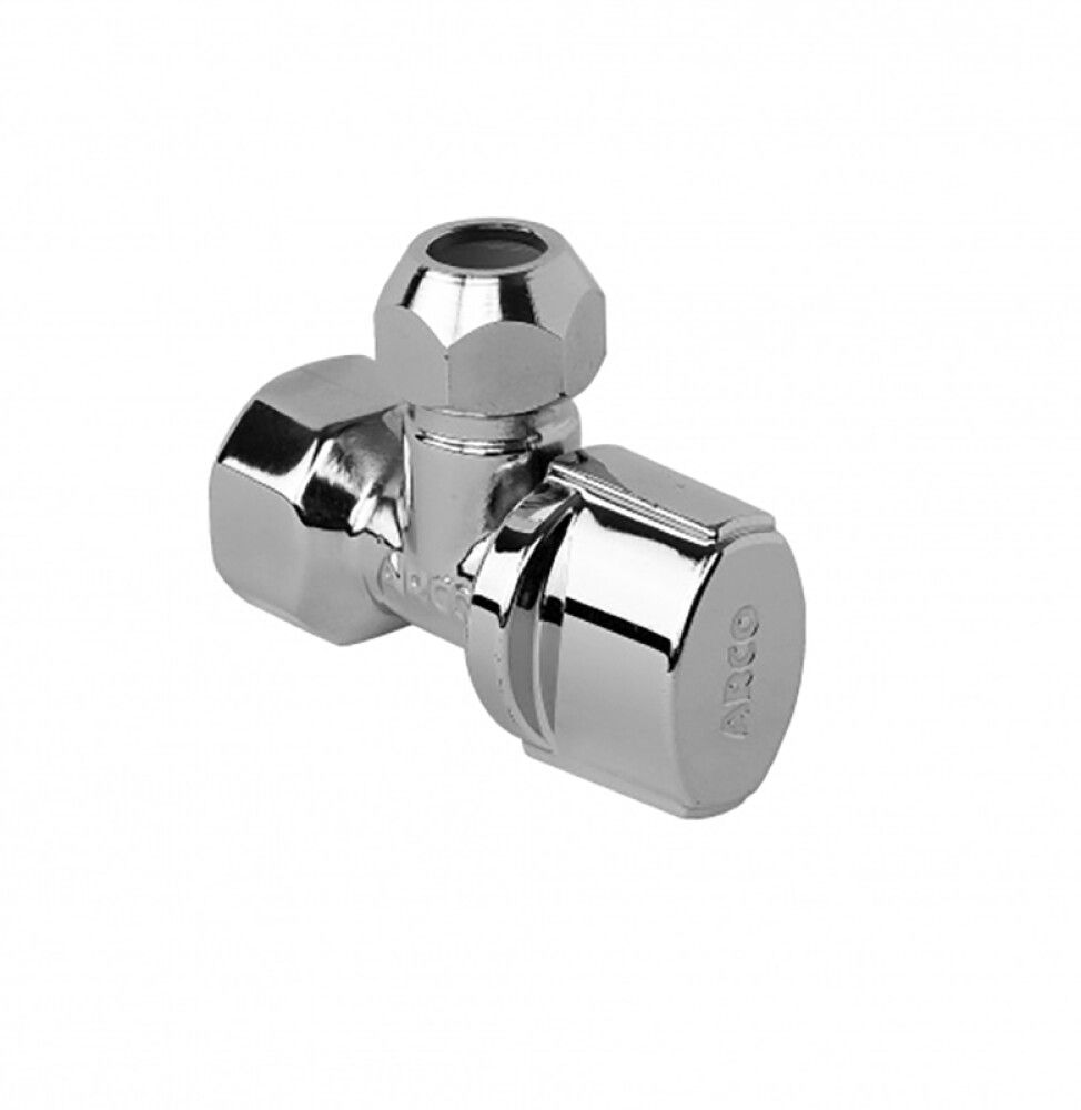 Nurkventiil 1/2" x 3/8" - 10 mm