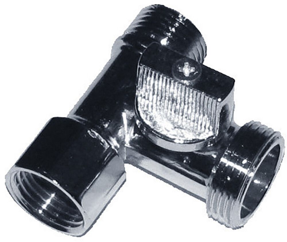 Pesumasina kolmikventiil 3/4" x 1"