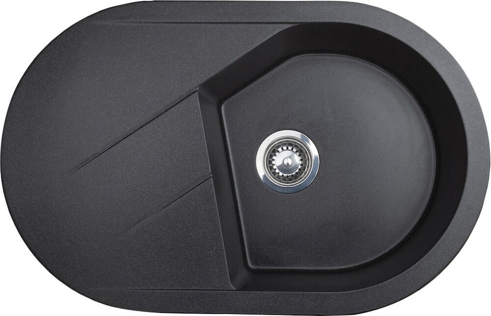 Köögivalamu Aqualine XVesta Plus 78 x 50 cm must