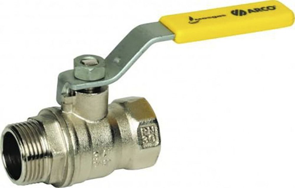 Kuulkraan gaasile 1/2" SK/VK