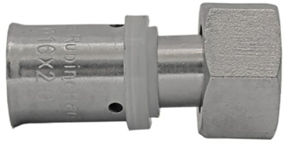 Ameerika ühendusega liitmik Aqua Rubinetterie AL-PEX press 16 x 1/2" SK