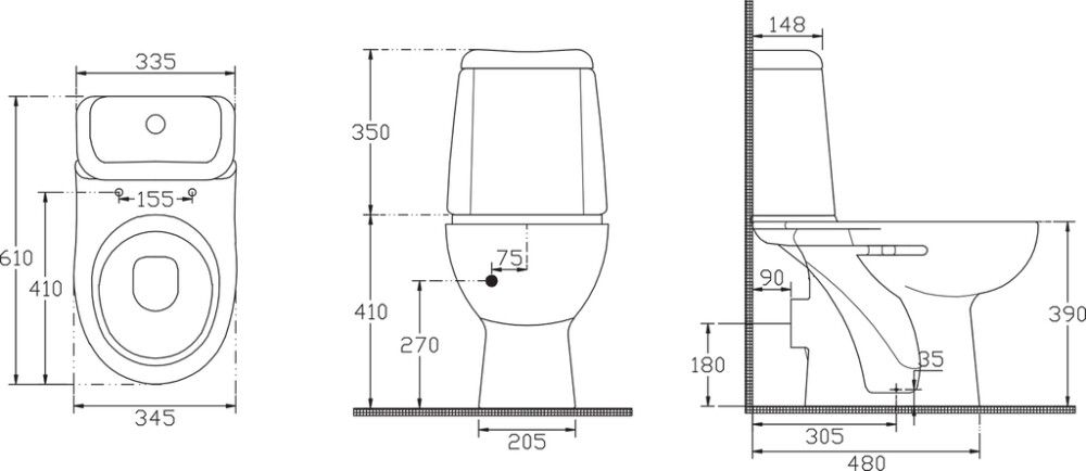 WC-pott ECE Riga tahajooksuga