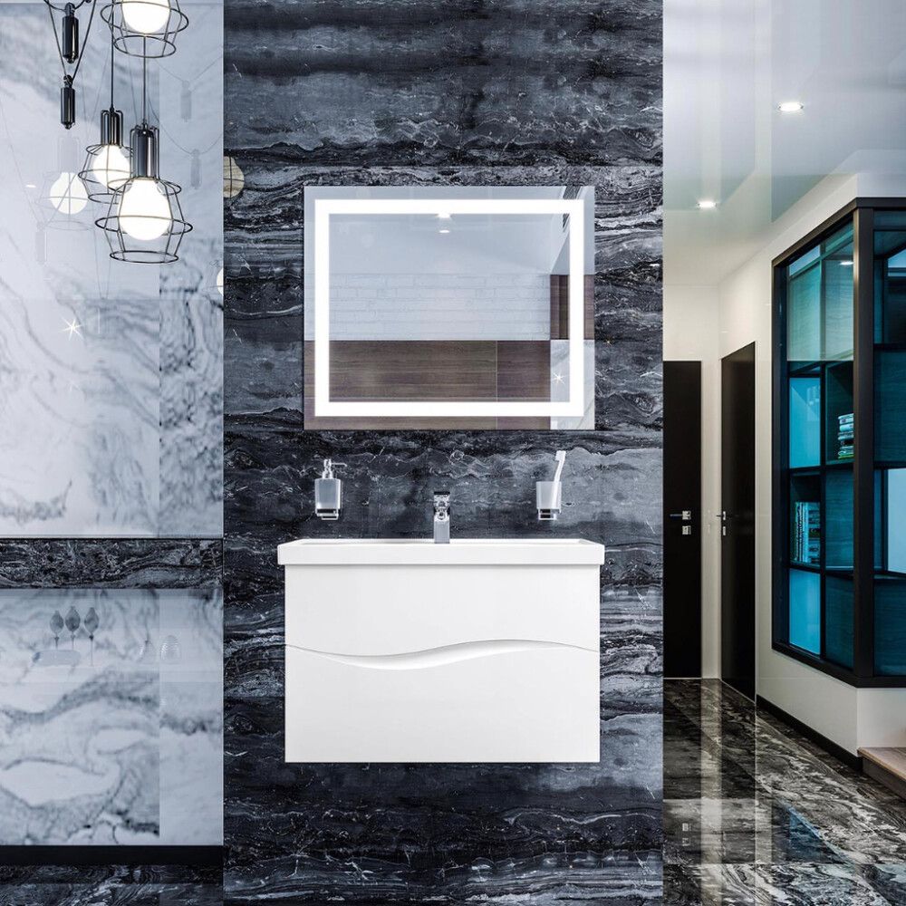 LED-peegel Aquarodos Alfa 80 x 80 cm