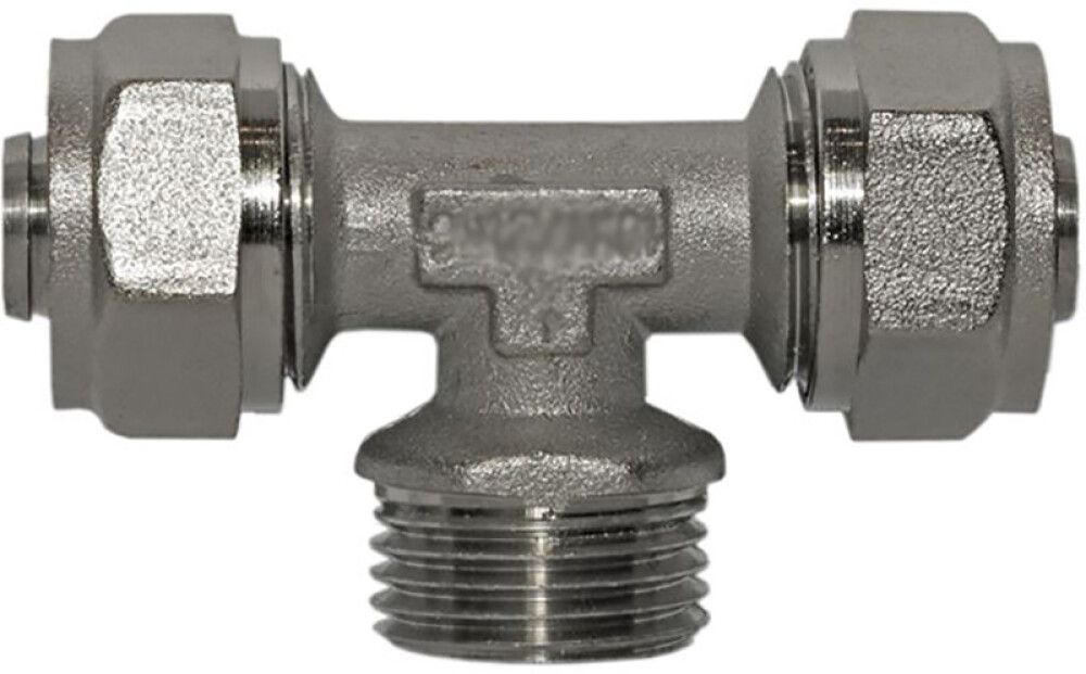 Kolmikliitmik Aqua Rubinetterie AL-PEX torule 25 x 1/2" VK x 25