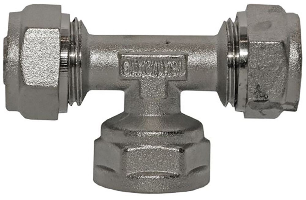 Kolmikliitmik Aqua Rubinetterie AL-PEX torule 25 x 1/2" SK x 25