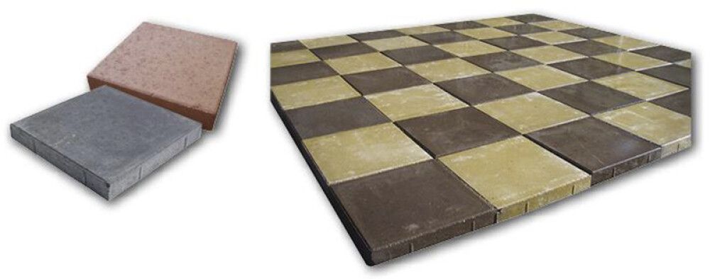 Kõnniteeplaat Ikodor pruun 400 x 400 x 50 mm